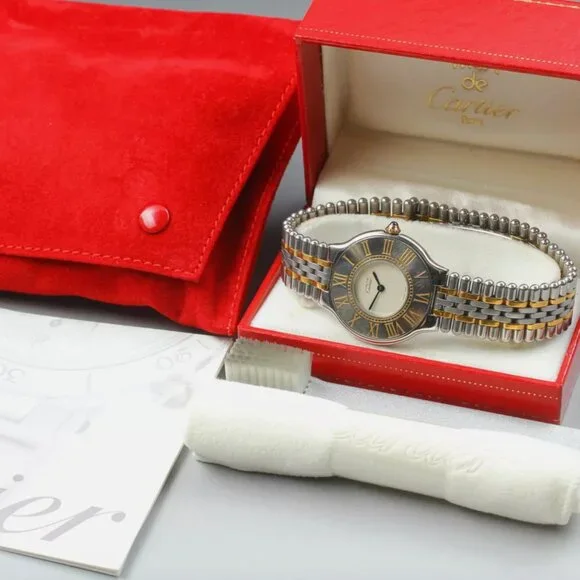 Cartier | Accessories | Mint Cartier Must De Two Tone Gold  display picture 3
